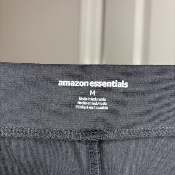 AMAZON ESSENTIALS NEW Wide Leg Trouser Womans M Black - Picture 8 of 8